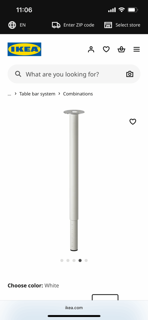 White desk - Image 3