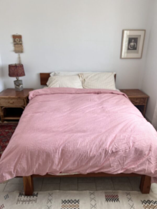 Queen bed and mattress
