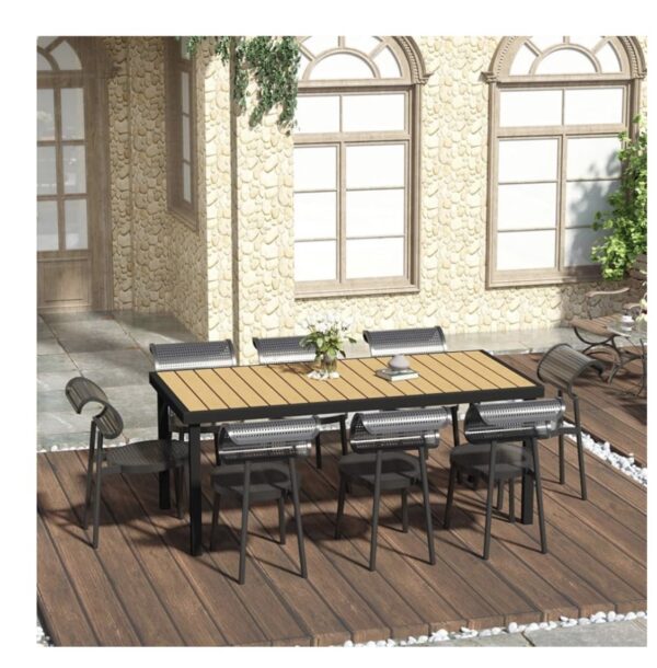 Outdoor dining table